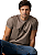 Camiseta Calvin Klein Jeans Masculina Ck Gel Caqui - Imagem 2
