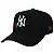 Boné New Era Aba Curva New York Yankees Valentines Day Black - Imagem 1