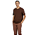 Camiseta Kingejoe Textura Comfort Marrom - Imagem 2