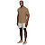 Camiseta Kingejoe Textura Comfort Kaki - Imagem 2