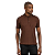 Polo Kingejoe Malha Textura Marrom - Imagem 1