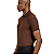 Polo Kingejoe Malha Textura Marrom - Imagem 3