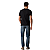 Camiseta Calvin Klein Jeans Masculina Embossed Black - Imagem 4