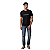 Camiseta Calvin Klein Jeans Masculina Embossed Black - Imagem 5