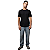 Camiseta Calvin Klein Jeans Masculina Malhão Com Punhos Black - Imagem 4
