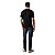 Camiseta Calvin Klein Jeans Masculina Ck Bordado Black - Imagem 4