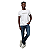 Camiseta Calvin Klein Jeans Masculina Logo Sport Off White - Imagem 3