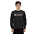 Moletom Champion Crewneck Athletic Script Black - Imagem 1