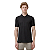 Polo Kingejoe Textura Tricot Slim Black - Imagem 1