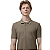 Polo Kingejoe Textura Tricot Slim Kaki - Imagem 2