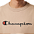 Camiseta Champion Life Script Logo Emb Dark Khaki - Imagem 2