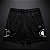 Bermuda Champion Basket Mesh Logo Giga Black - Imagem 1