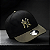 Boné New Era Stretch-Snap New York Yankees Black Olive - Imagem 3