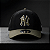 Boné New Era Stretch-Snap New York Yankees Black Olive - Imagem 2