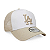 Boné New Era Aba Curva Los Angeles Dodgers Off White - Imagem 3