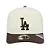 Boné New Era Los Angeles Dodgers Off White Brown - Imagem 2