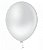 Balão Bexiga Branco 8 Pol Látex Festa - Imagem 1