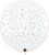 Balão Latex Redondo 3 Pés -Transparente com bolinhas - Gigante - Imagem 1