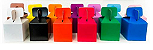 Caixa Cubo Para Lembrancinha - Rosa - Imagem 1