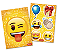 Kit Decorativo - Emoji - Imagem 1