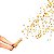 Lança Confete - Chuva de Ouro - 30 cm - Imagem 1