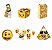 Kit Festa Emoji c/6 itens - Imagem 1