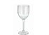 Taça Acrílica de Vinho Transparente  240ml - Imagem 1