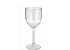 Taça Acrílica de Vinho Transparente  240ml - Imagem 2