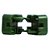 CONJUNTO 16 PEÇAS CLIPTEL PARA TELA 5X10 SOLDADA 1.50M ALTURA VERDE - Imagem 2