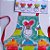 kit avental Infantil Chefinho de Panela verde mar com chapéu - Imagem 3