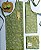 kit familia Avental  adulto e infantil de Jardinagem Floral Verde - Imagem 4
