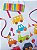 Kit Avental Infantil e Chapéu de Chef Estampa Carros Listrado – Andrea Milan - Imagem 3