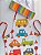Kit Avental Infantil e Chapéu de Chef Estampa Carros Listrado – Andrea Milan - Imagem 4