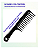 Pente De Carbono Anti Estático - 24cm - CB711 - Preto - Imagem 1