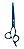 Tesoura profissional fio laser cabeleireiro barbeiro - 6" - Mofashi - Imagem 2