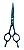 Tesoura profissional fio navalha azul 6" Mofashi - Imagem 1