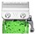 Máquina Profissional de Cortar Cabelo Wmark - NG408 - Hulk -  Verde/Transparente - Imagem 7