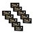 Dez Caixinhas de Derby Black Premium - Total de 500 Lâminas Inteiras - Imagem 2