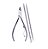 Alicate De Cutícula Mundial Espátula E Palito Aço Inox - 778ep - Imagem 2