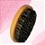 Escova Oval para Barbeiro 360 Soft - Ondinha - Barba - Cerdas Javali - Importada - Imagem 2