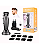 Máquina de Cortar Cabelo Kemei 2296 Sem Fio Profissional Taper Bivolt com 8 pentes - Imagem 2