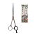 Tesoura Profissional Italiana Fio Laser - 6 ou 7" - Kiepe - Imagem 1