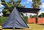 Barraca de Camping Modelo Canadense Residence Natura 6 Lugares Especial Com Avance/Extensão Acoplada (Varanda e Porta) Gripa Tents Padrão Azul Royal ou Azul Marinho - Imagem 2