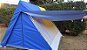 Barraca de Camping Modelo Canadense Natura 3 Lugares Gripa Tents Padrão Azul Royal & Amarela - Imagem 8