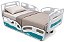 Cama Hospitalar Elétrica Motorizada 3 Movimentos com Colchão – 1033 AS - Imagem 1