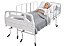 Cama Hospitalar Manual 2 Movimentos Semi Luxo com Colchão - Imagem 2