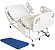 Cama Hospitalar Manual 2 Movimentos Luxo com Colchão - Imagem 1