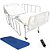 Cama Motorizada Fowler 2 Movimentos Semi Luxo com Colchão - Imagem 1