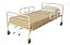 Cama Hospitalar Manual 2 Movimentos Slim com Colchão - Imagem 1