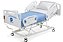 Cama Hospitalar Motorizada 8 Movimentos com Elevação de Altura e Posição de Poltrona com Colchão - 115LX - Imagem 1